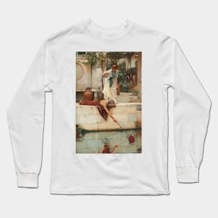 The Rescue by John William Waterhouse Long Sleeve T-Shirt